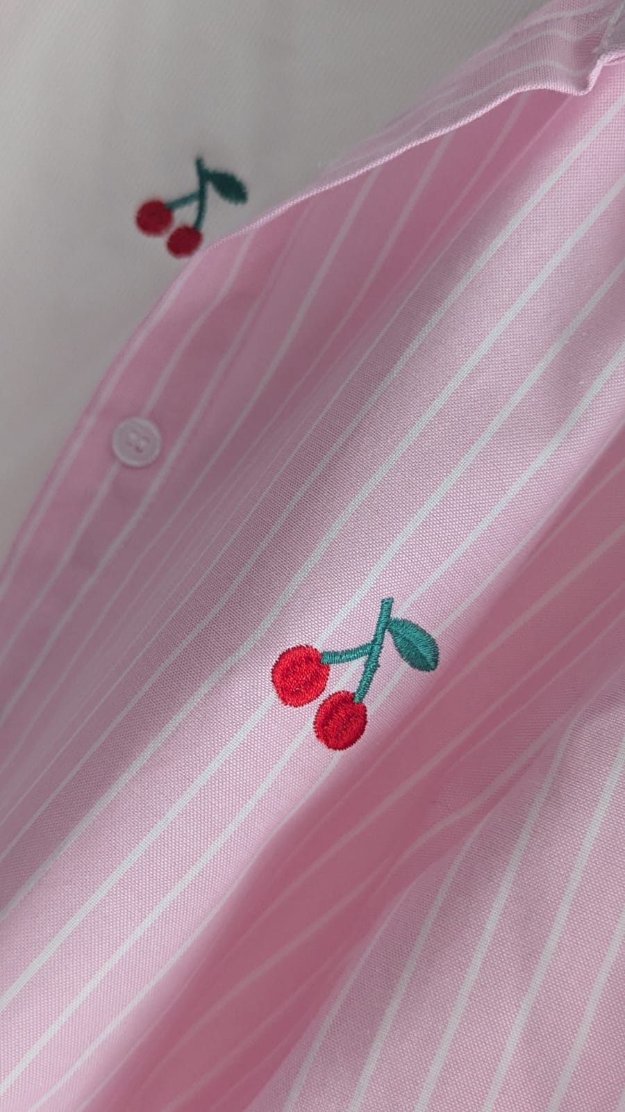 Rosa Bluse mit Top
